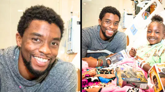Chadwick Boseman visited sick kids while battling with his own disease