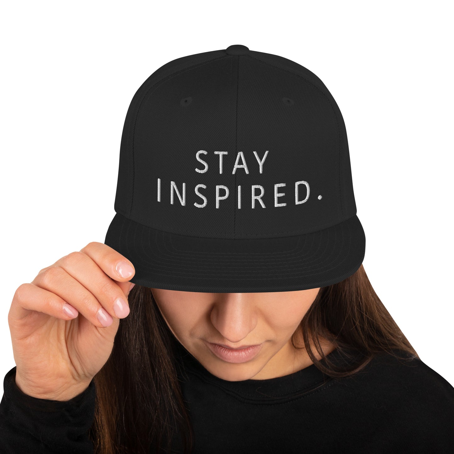 Stay Inspired. Snapback Hat