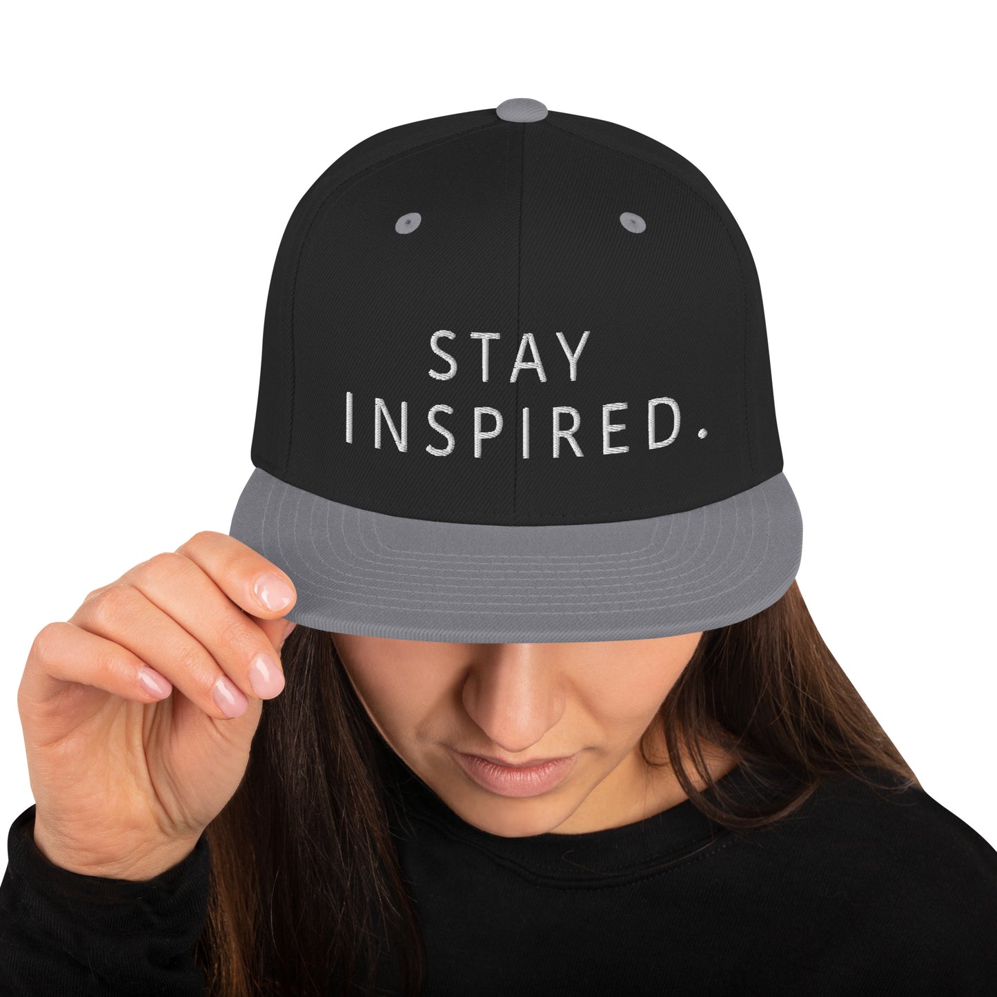 Stay Inspired. Snapback Hat