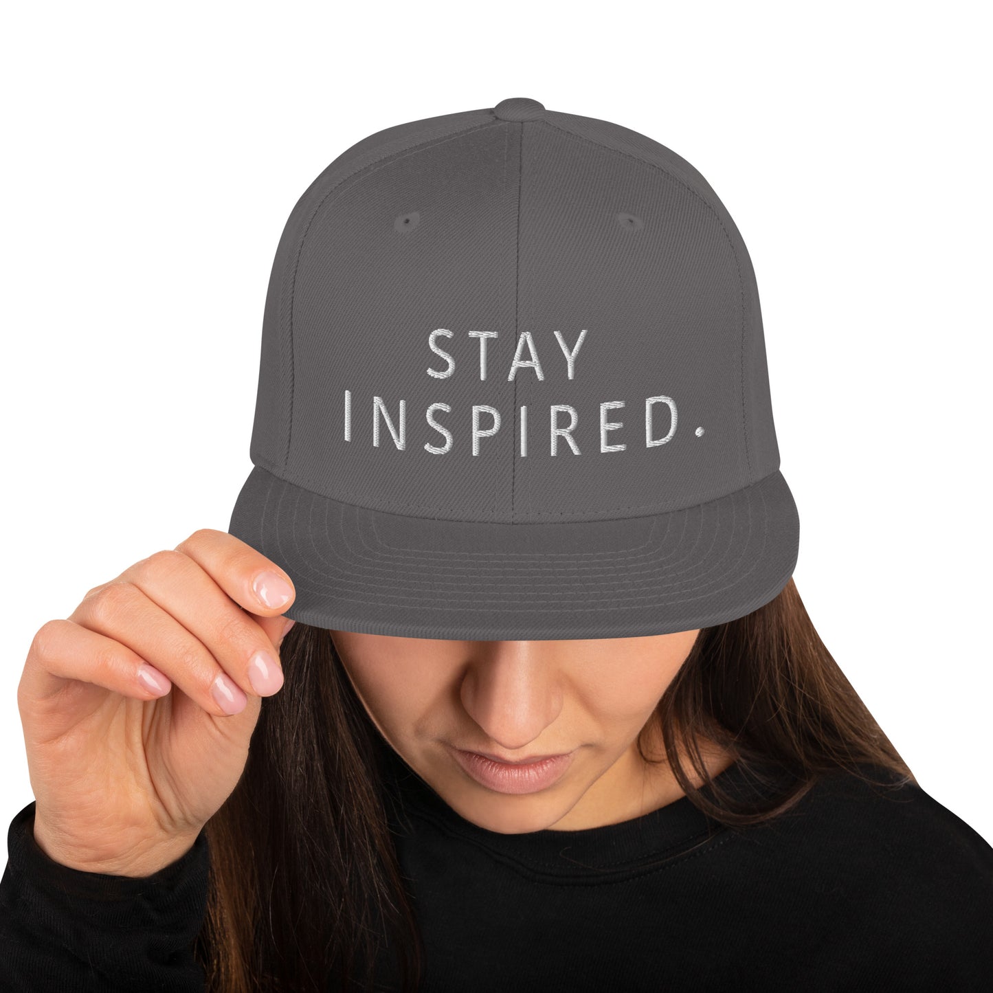 Stay Inspired. Snapback Hat